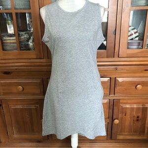 👗 NWOT Sleeveless Heather Gray Dress
